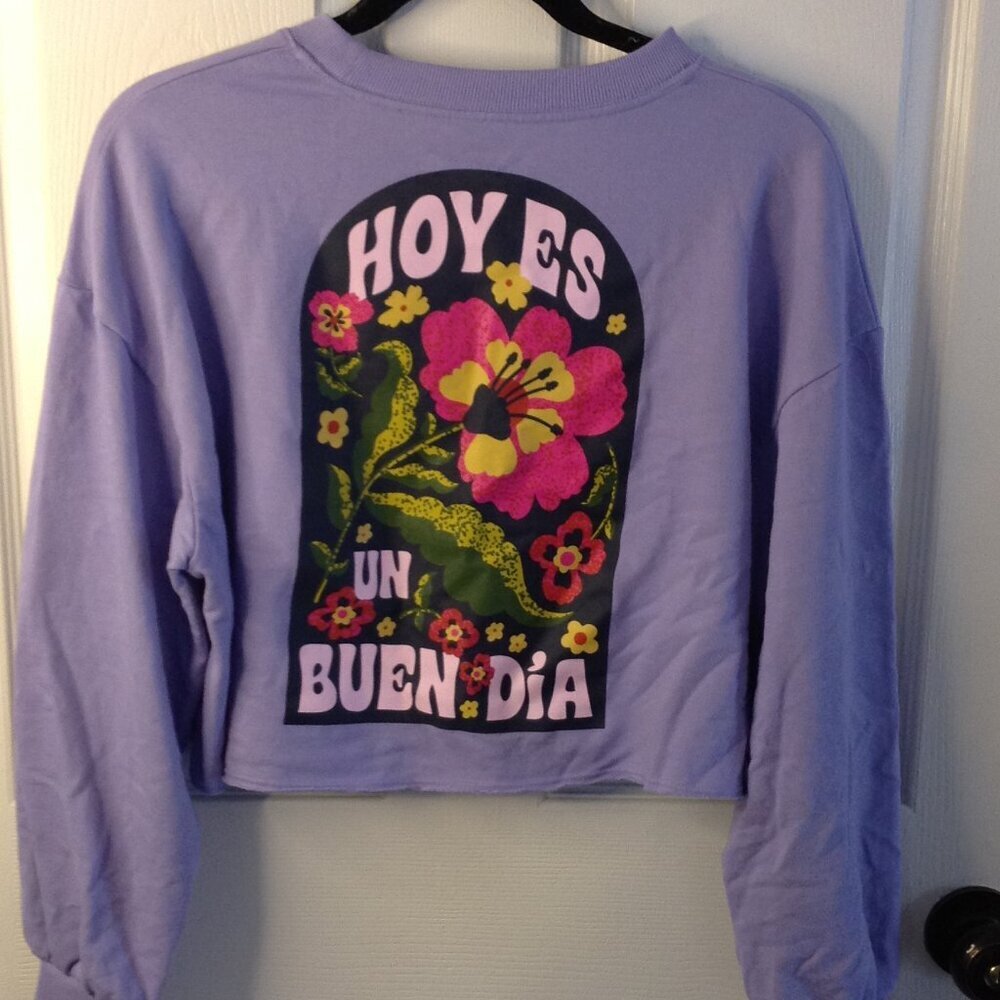 Latino Heritage Month Sweatshirt M Teen - XS Adult Latin Pride Heritage Floral - Picture 2 of 3